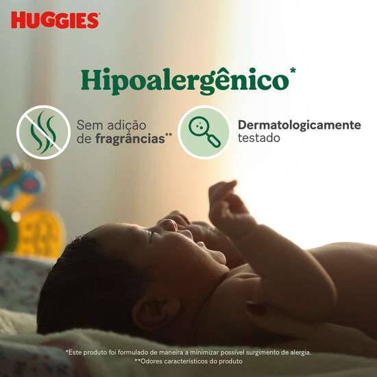 Huggies Fralda Descartável Premium Natural Care RN - 34 Un